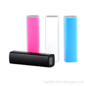 Newest lipstick power bank external charger for mobile phone